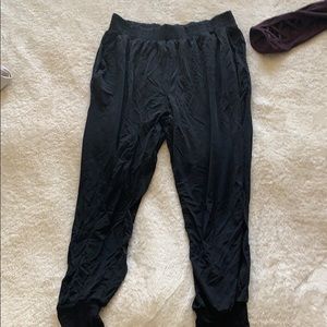 Black joggers